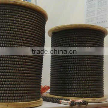 6x12+7FC steel wire rope