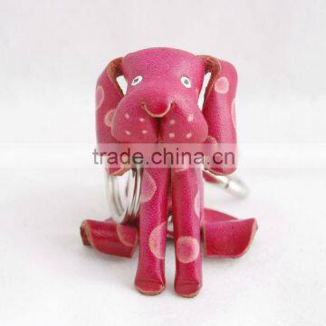 Handmade Leather Dog Key Chain photo-5