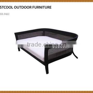 Hot sale cheap hollow rattan garden sofa set