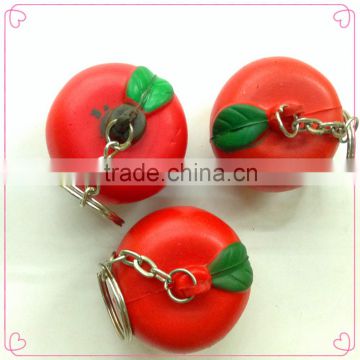 Yiwu Squeeze Green Apple Stress Ball Keyring