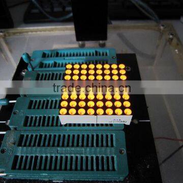 1.5" 8x8 Round Dot BLUE Color Dot Matrix LED Display photo-3