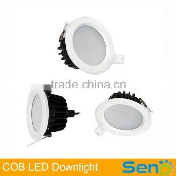 Square Led Ceiling Lamp Waterproof IP65 COB Led Down Lamp 12W 15W High CRI>80 White/black Shell Color photo-3