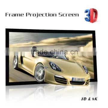 150 inch Office business projector screen picture frame projection Screen photo frame projector screen
