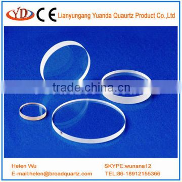 Quartz Glass Plate Fused silica quartz glass disc