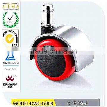2015 New Office Chair Caster With Brake / Furniture Caster/ White Swivel Caster With Screw DWG-K004 photo-4