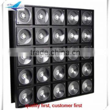 Stage audience light 25x30w rgbw 4in1 led blinder matrix