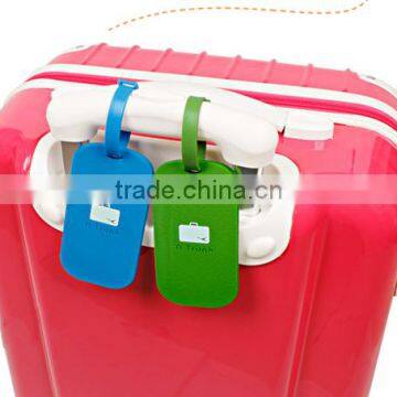 PVC silicone custom made luggage tag