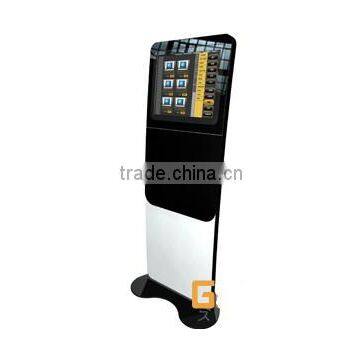 19" floor stand Slim multi touch shopping guide self-service kiosk