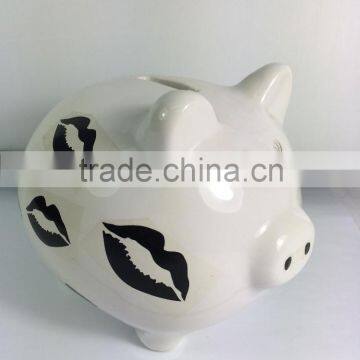 Hot sale ceramic piggy bank for kids