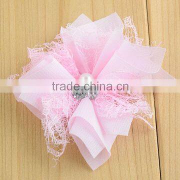 8cm Lavender Chiffon Kids Headband Children Hair Accessories photo-4