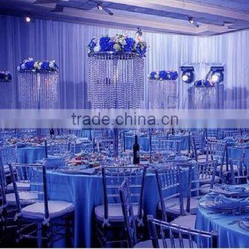Crystal Chandelier/ Candelabra, Crystal Lamp, Silver Candelabra, Wedding Candelabra, Wedding Centerpiece