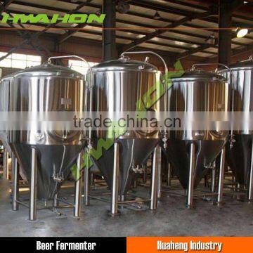 1000L Conical Jacketed Beer Fermentation Tank for Craft Brewery