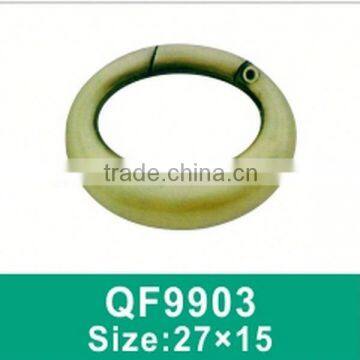 Stainless Steel Ring Bag Accessory Snap Hook