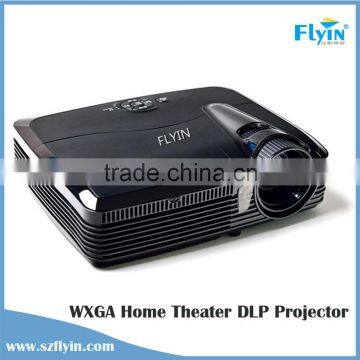 Home theater 4500 Lumens portable 3D DLP Video Projector WXGA 1080P Home theater Projector