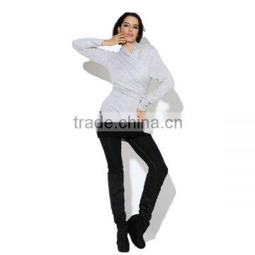 Pretty steps high end plus size clothing womens formal legging pant trousers