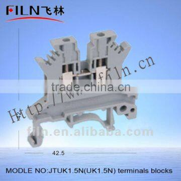 UK series green connector terminal block JTUK1.5N