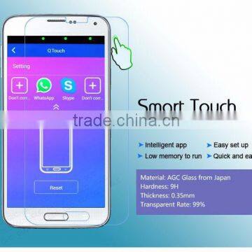 smart touch gorilla glass screen protector many models 4 shortcut key custom function for Android Phones