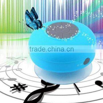 BTS-06 Mini Waterproof Bluetooth 3.0 Shower Speaker, Handsfree Portable Speakerphone With Built-in Mic