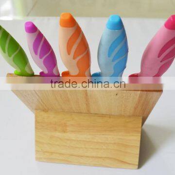 2015 New Arrived 6pcs Non-stick Coating Kitche Knife Set photo-5