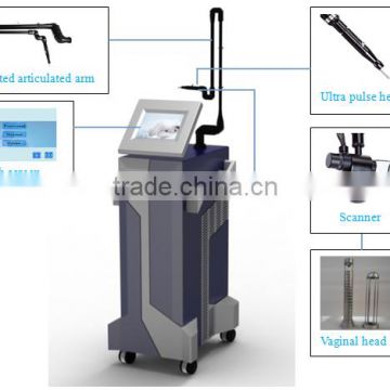 Fractional CO2 Laser Equipment / 40w Multifunction Beauty Mahine Mole Removal