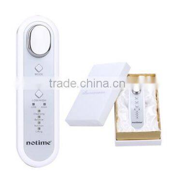 Premium mini ultrasound device Lastest Ionic facial vibrating facial massager