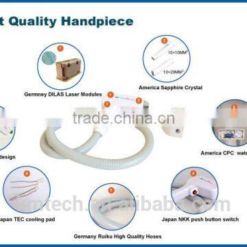 CE ISO13485 Two Years Warranty Tanned and Brown Skin Diode Hair Removal Laser for Sale photo-6