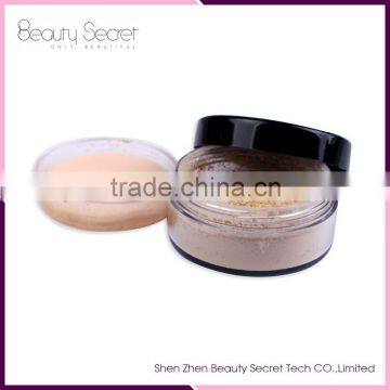 private label foundation palette, Manufacturer foundation Ultra Fine Transparent Case Mineral Loose Powder