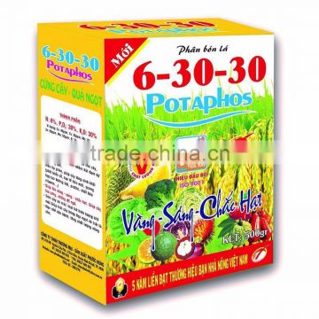 Potaphos 6-30-30: Foliar For All Crops