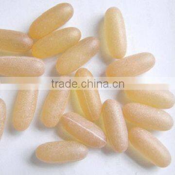 Coated nutraceuticals fish oil softgel