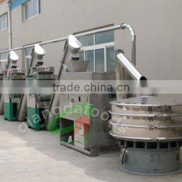 Chinese Chilli Crushed Processing Machine Line