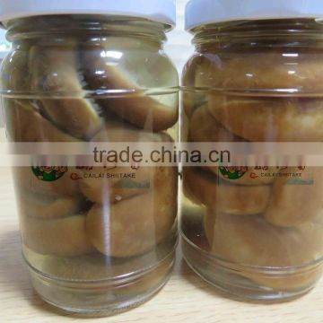 Canned shiitake recomed mushrooms