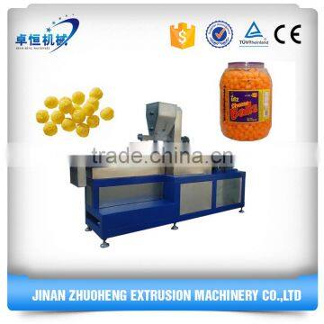 Puffed Cheese Ball curls Corn Snacks Processing Machine/production Line