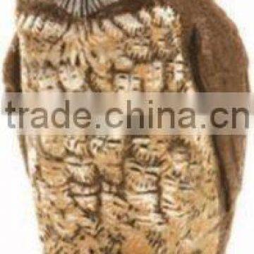 Decorative Outdoor Plastic Rotating head Bird Garden Owl