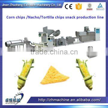 Nacho chips making machine factory