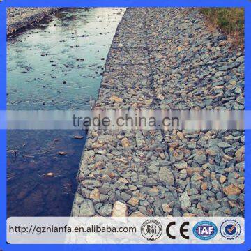 Anticorrosion Anti-aging Galvanized and Pvc Coated Gabion Basket/gabion Stone Basket(Guangzhou Factory) photo-5