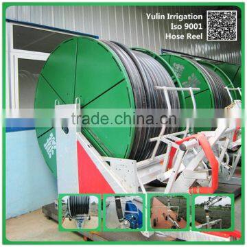Newly Retractable Spray Water Mobile Farm Hose Reel Irrigation System With Free Design photo-4