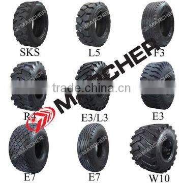 wholesale skid steer/loader/backhoe 16.9-24, 17.5L-24,23.1-26,24-21,11.00-20,1600-24 off road tire