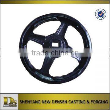 OD 250mm Black Stamping Handwheel for Valve photo-2