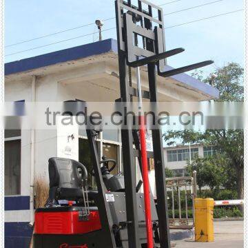 750kg AC Battery 48V 140Ah Mini Electric Forklift Truck for Sale photo-2