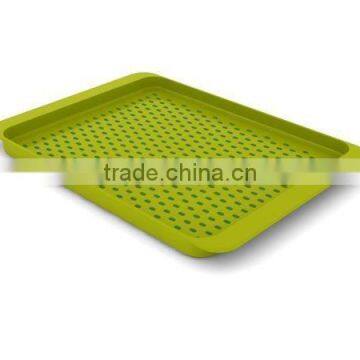 Popular ABS Food Serving Trays Made of ABS With Many Color , Various Shape and Design,OEM Orders Are Welcome