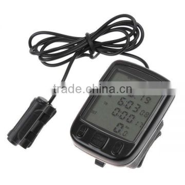 LCD Digital Cycling Cycle Bicycle Bike Computer Odometer Speedometer Velometer