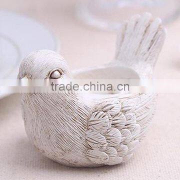 Popular Resin Elephant and Bird Tea Light Candle Holder as Wedding Party Gifts photo-5