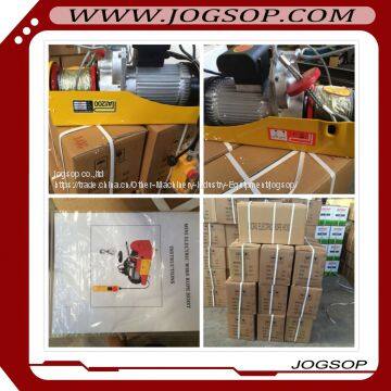Trade Assurance Supplier for Mini Electric Wire Rope Hoist 100kg PA200 photo-4