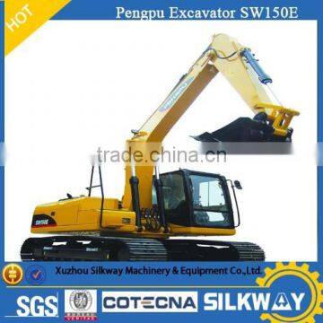 Pengpu 15 Ton Medium Crawler Excavator SW150E