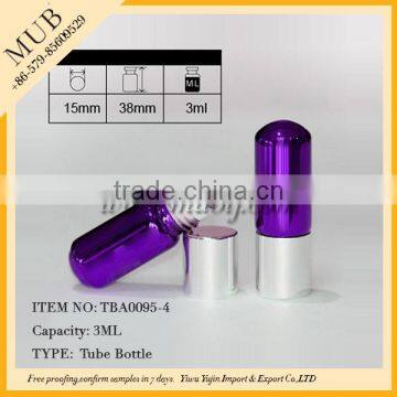 5ml Small Amber Glass Dropper Bottle With Gold Dropper Cap and White Rubber Top photo-3