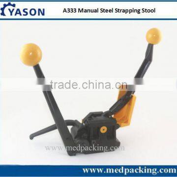 A333 hand sealless steel strapping tool,packing machine for 13-19mm steel strap