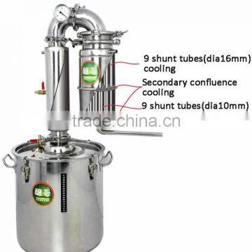 Large Multifunction!45L Household Stainless Steel Alochol Distiller For Sale Home Wine Distiller Distillation/Brewing Device photo-2