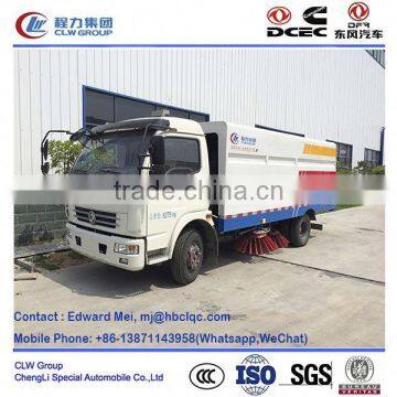 Dongfeng 4*2 type 120hp 7 ton road cleaning truck