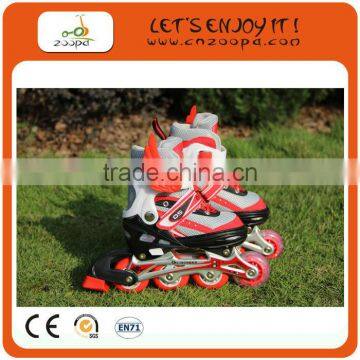 Wholesale adjustable 4 wheels inline skate shoes