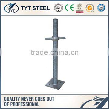 adjustable screw jacks scaffold base jack pipe screw jack base